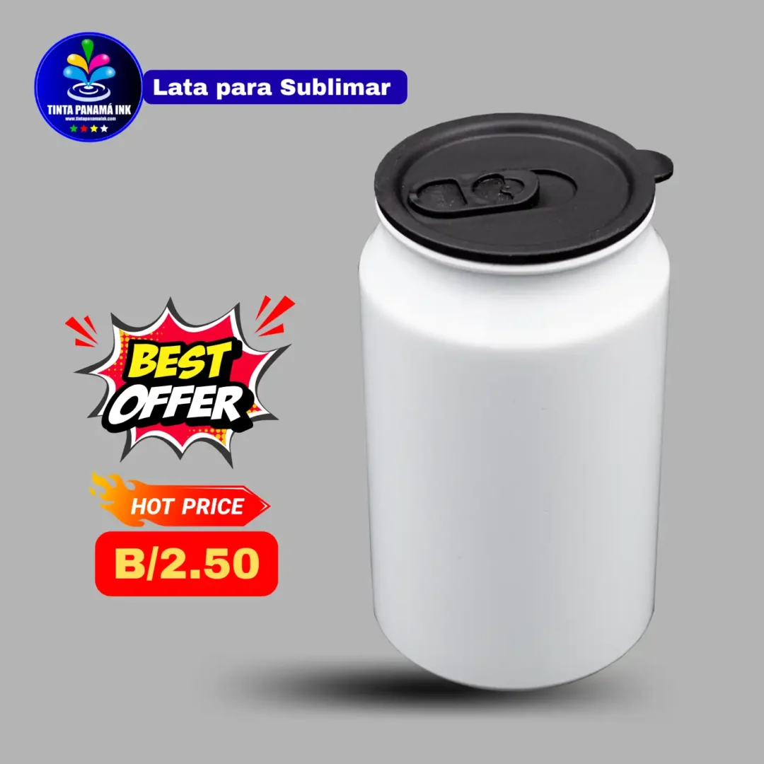 latas de aluminio para sublimar