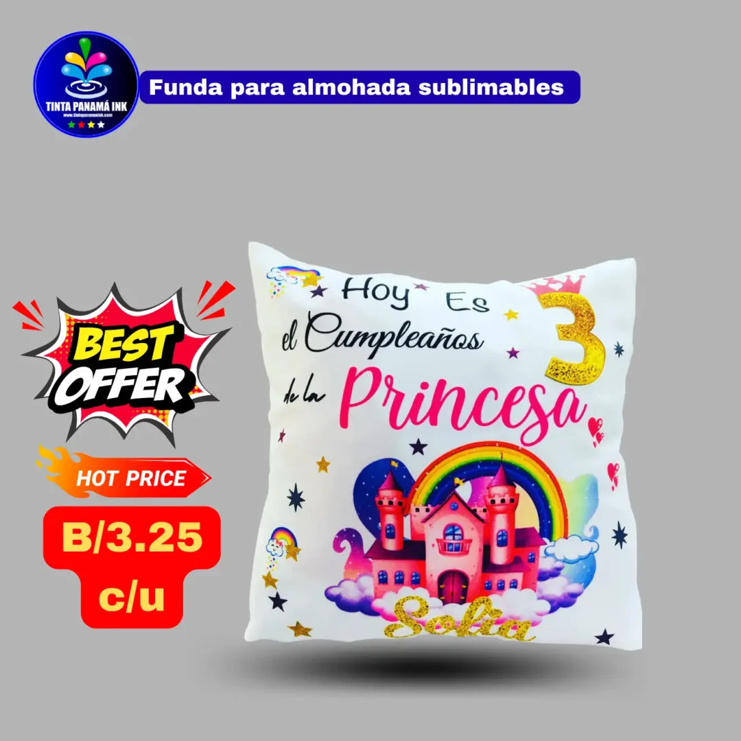 funda de almohada para sublimar