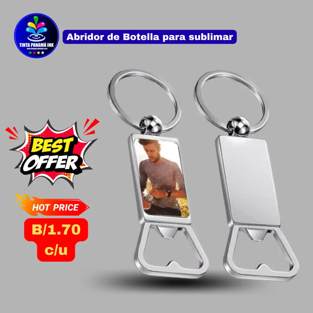 Abridor de botellas para sublimar