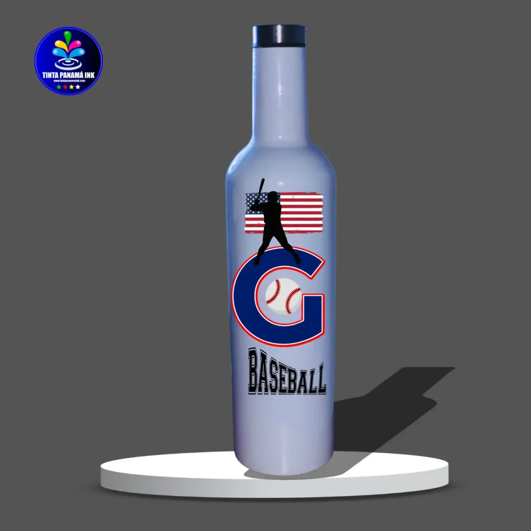 Botellas de acero inoxidable de 22 oz blanca para sublimar