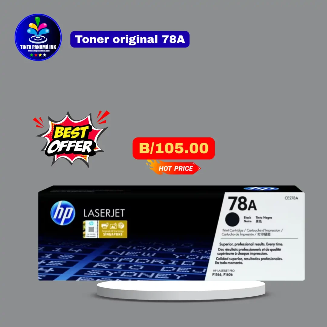 Toner 78A HP originales