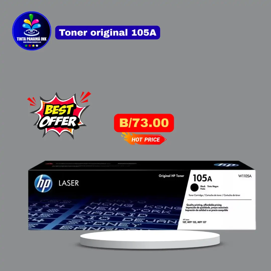 Toner originales 105A HP