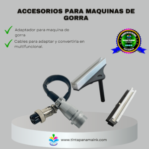 ACCESORIOS PARA MAQUINAS DE GORRA