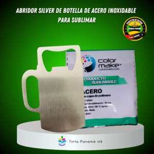 Abridor de botella silver de acero inoxidable