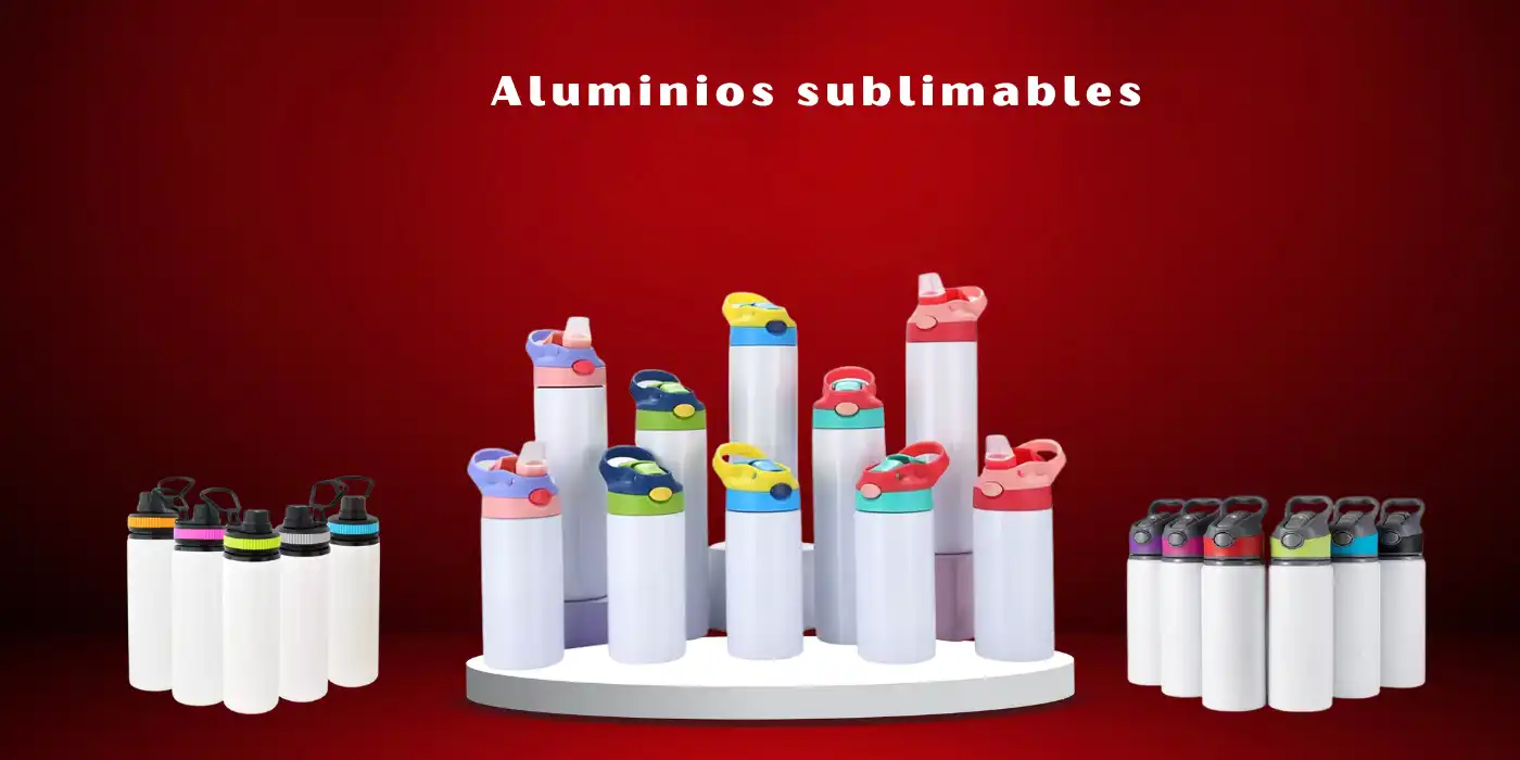 Botellas de aluminio para sublimar