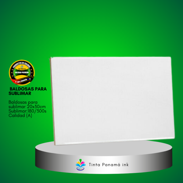Baldosas de 20x30 cm para sublimar