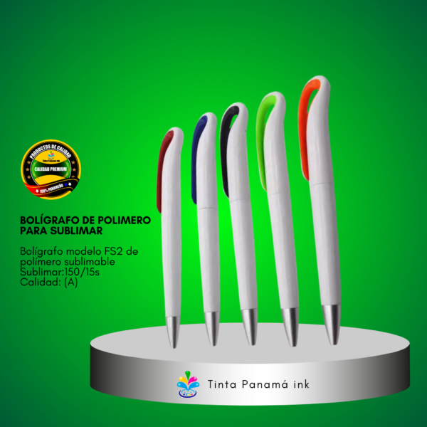 Bolígrafo de Polímero para Sublimar FS2