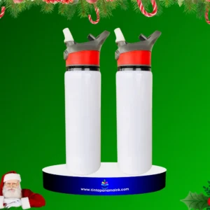 Botellas tapa rojas para sublimar