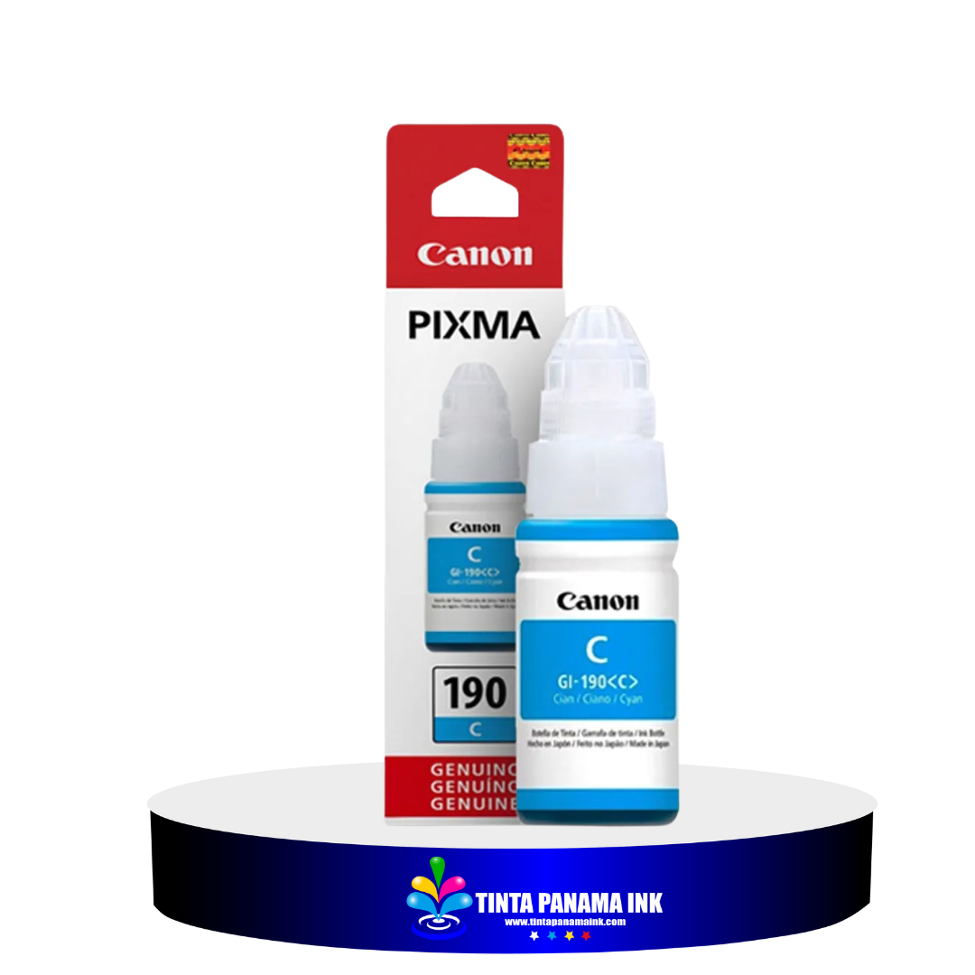 Canon GI 190 M - 70 ml - Cyan para Maxx Tinta G3102, PIXMA G1100, G2100, G3100, G4100