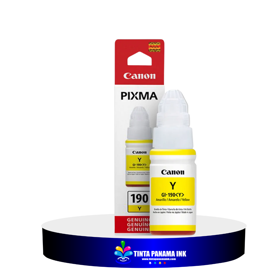 Canon GI 190 M - 70 ml - Yellow para Maxx Tinta G3102, PIXMA G1100, G2100, G3100, G4100