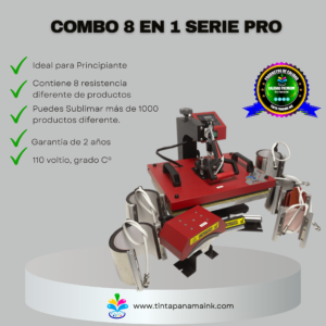 Combo 8 en 1 serie pro