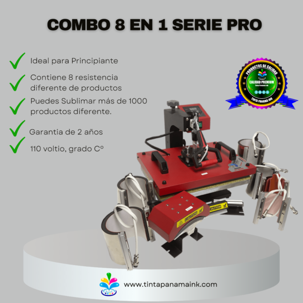 Combo 8 en 1 serie pro