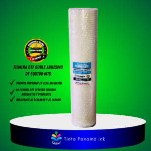 Filmina doble Adhesivo de 60x100 mts