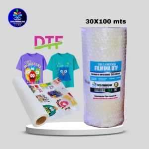 Filminas DTF de 30x100 mts