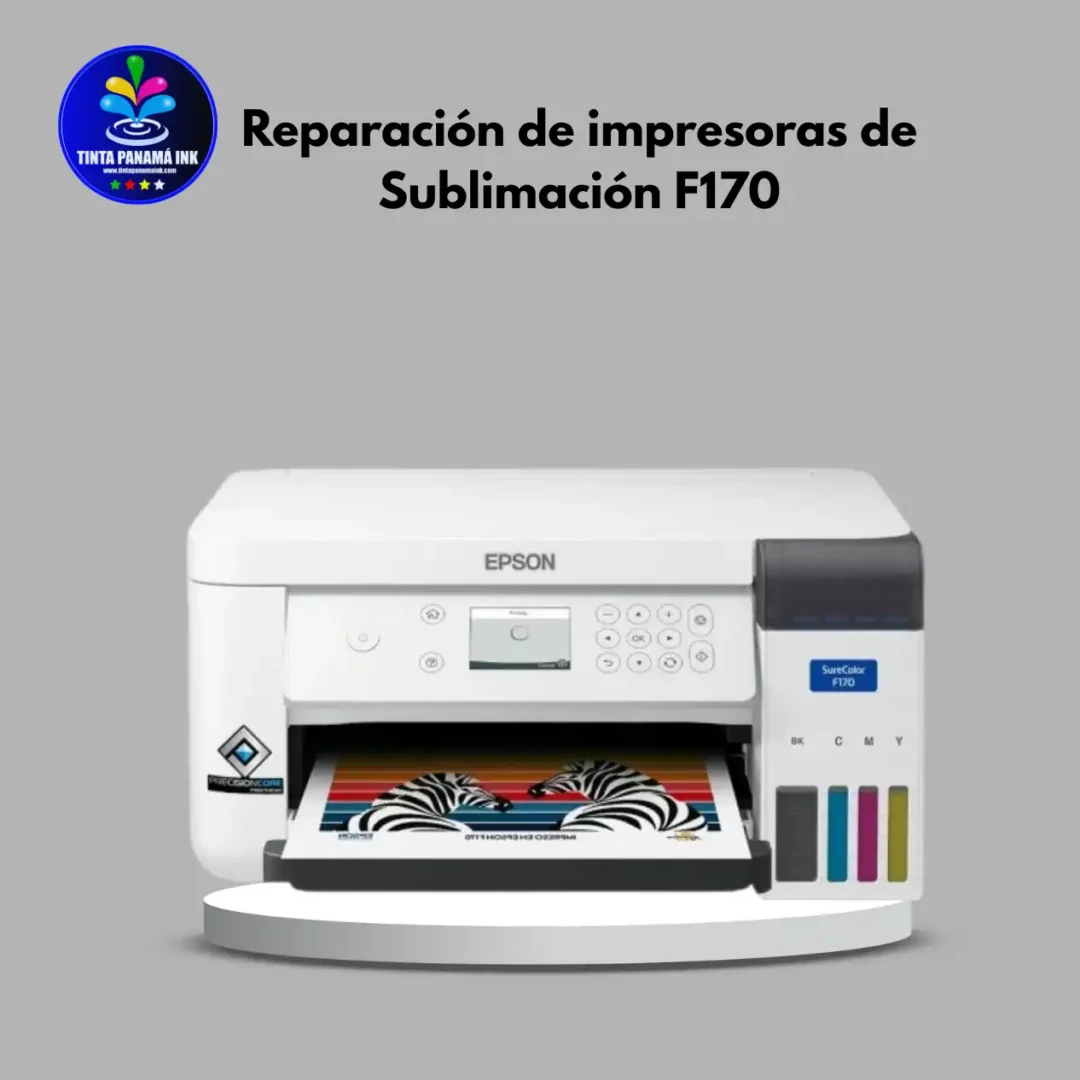 Reparación de impresora de sublimación F170 EPSON