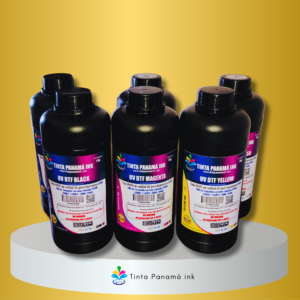 Kit de Tinta UV DTF CMYK 1000 ml