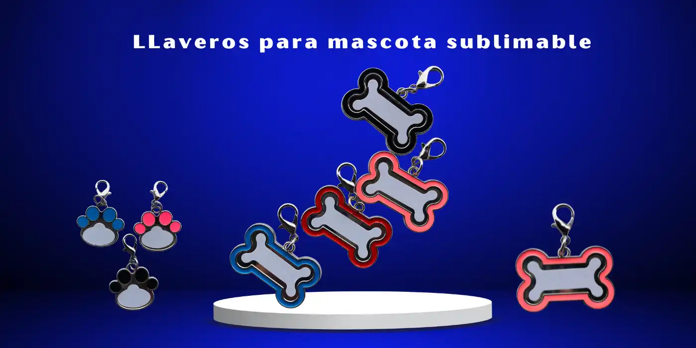 llaveros para mascotas para sublimar