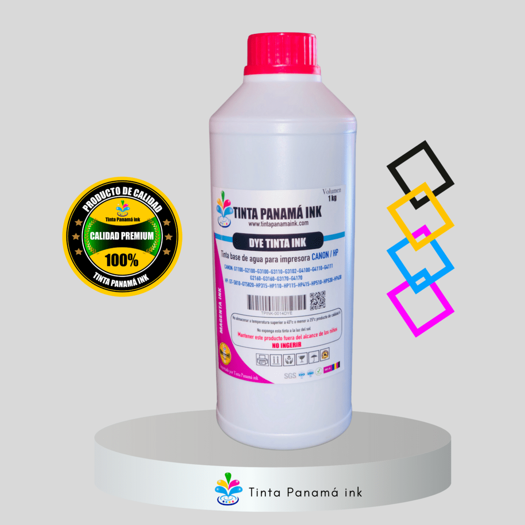 Litro de Tinta Magenta compatible CANON, 1OOO ml