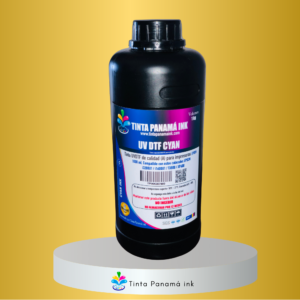 Litro de Tinta UV DTF Cyan 1000 ml