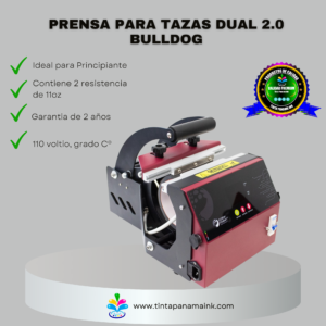 Prensa para tazas dual 2.0 Bulldog