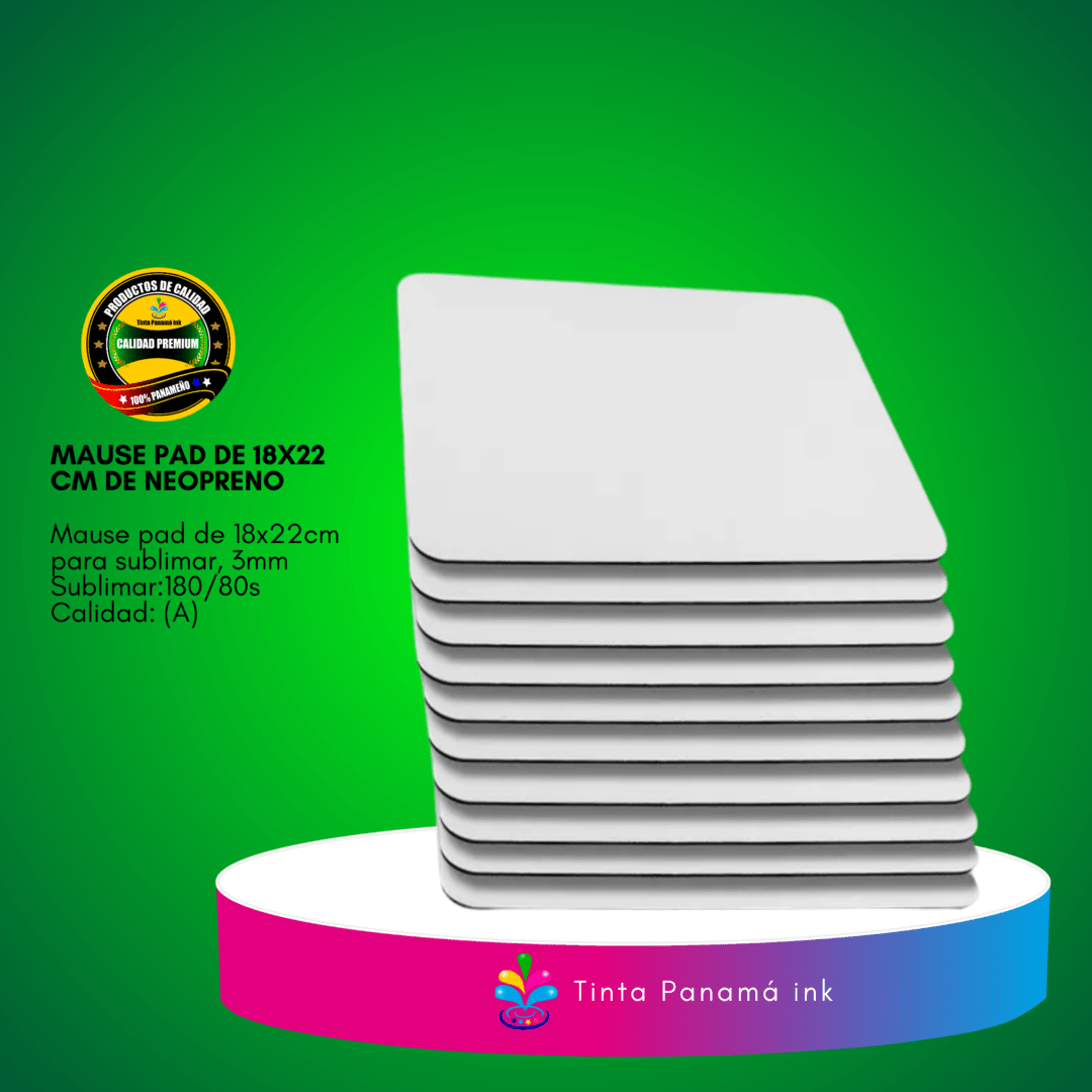Mause Pad de Neopreno 18x22cm Rectangular