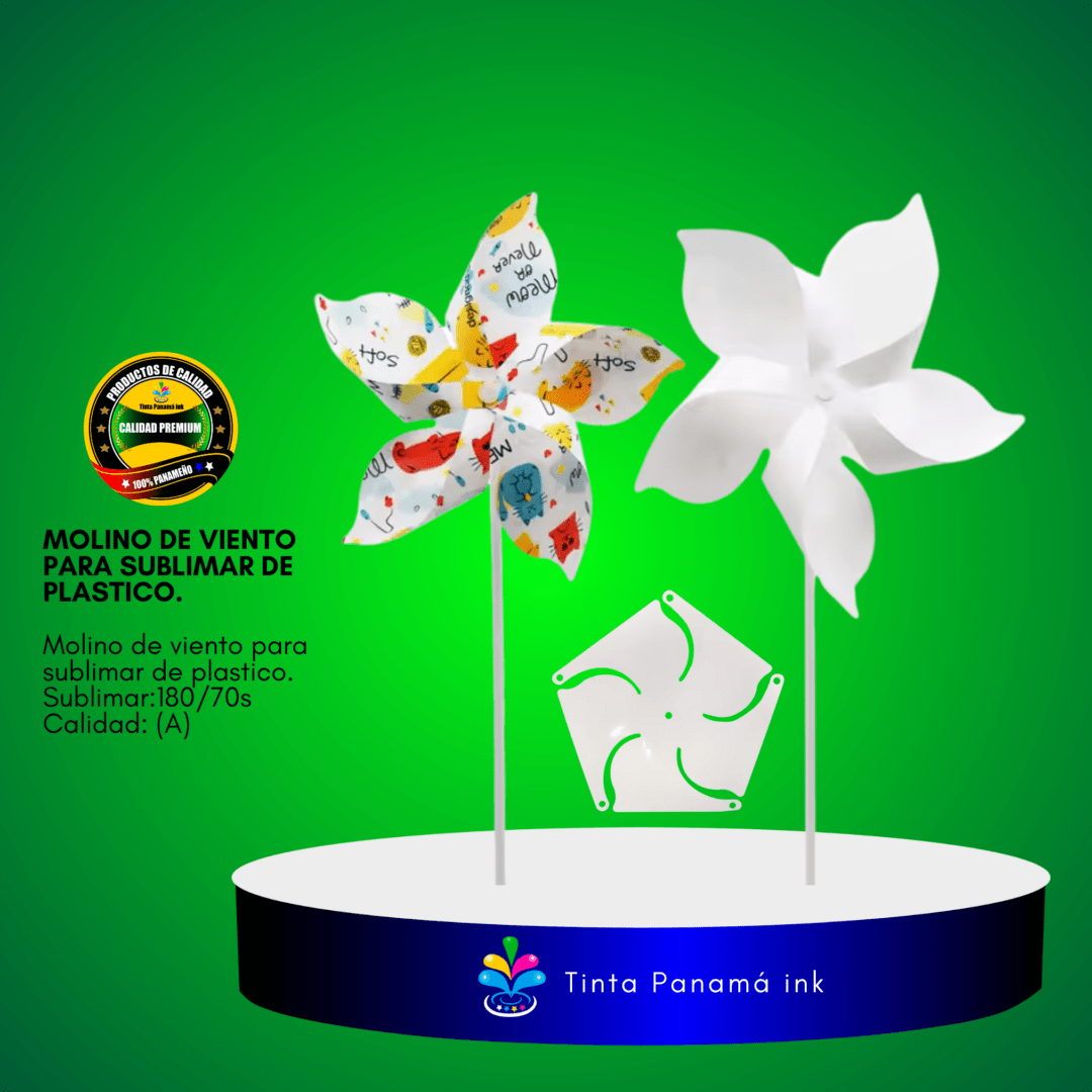 Molino de Viento Para Sublimar