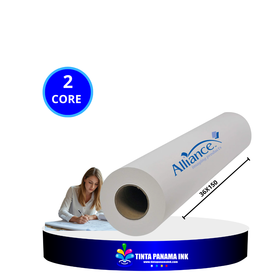 Papel Alliance Bond 36X 150 ft para plotter