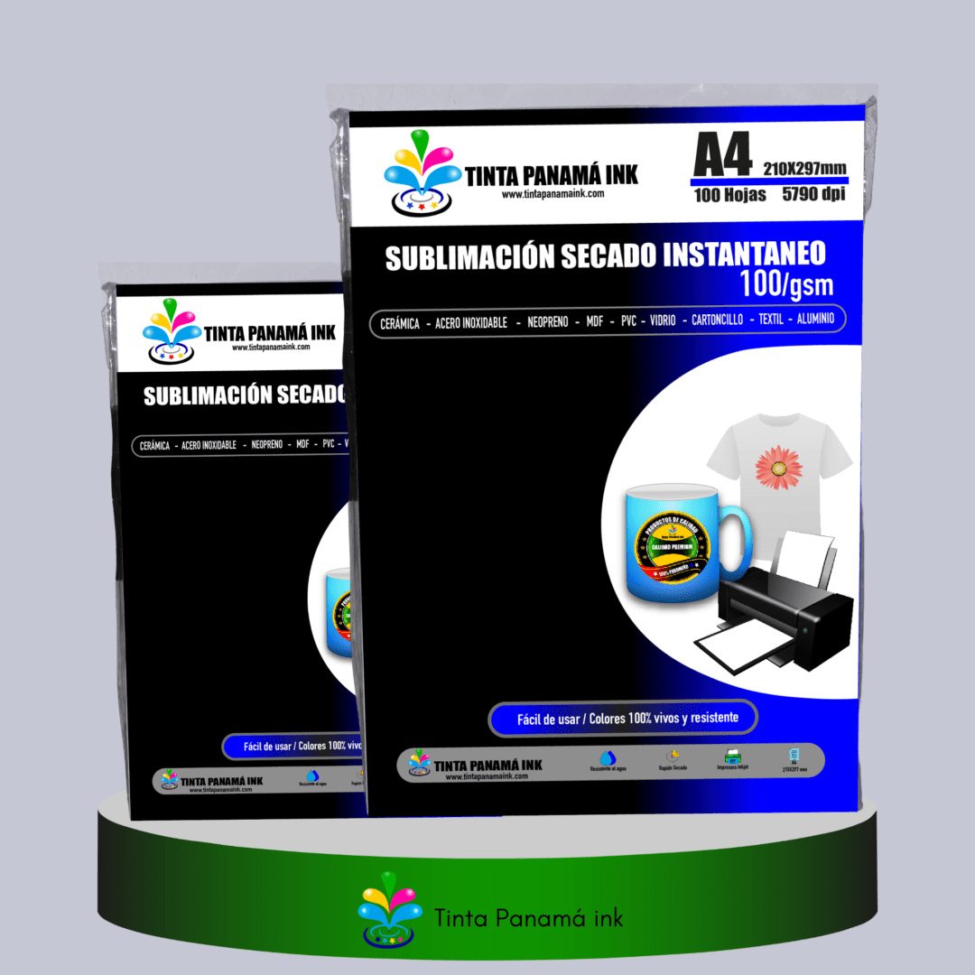 Papel de sublimacion A4 instantaneo Secado