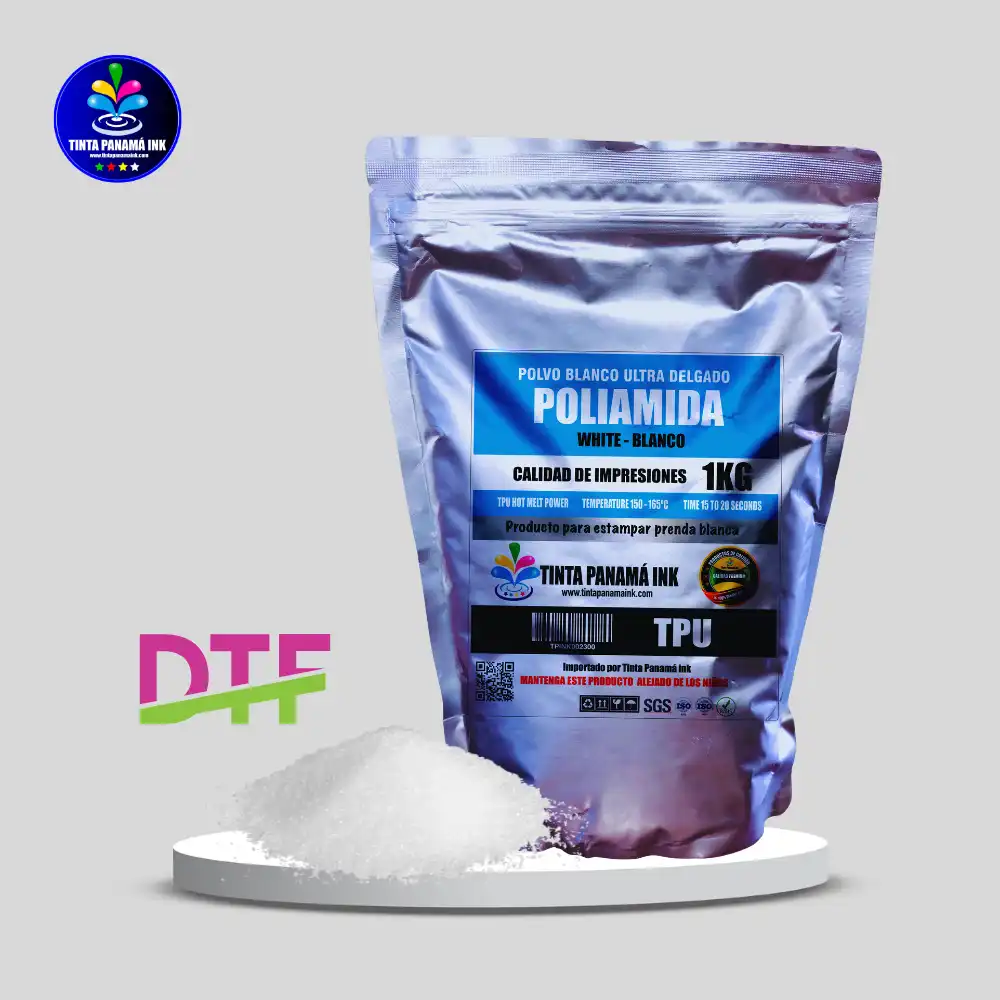 poliamida DTF blanca 1kg