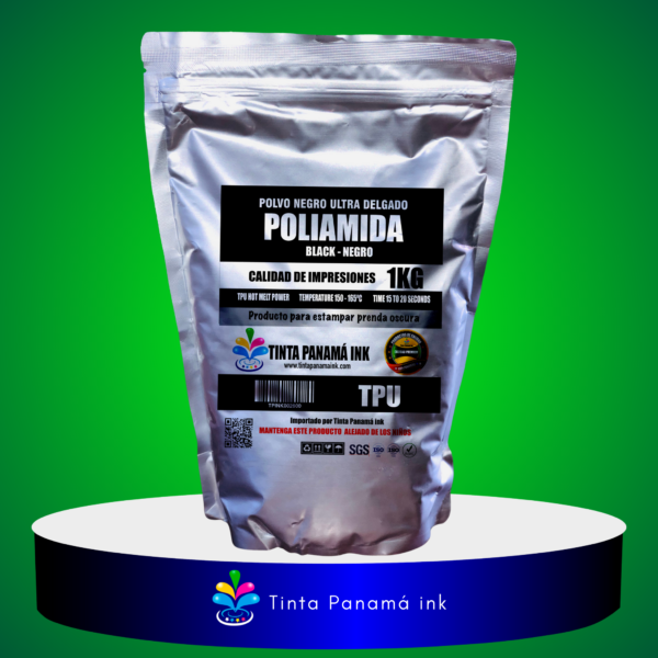 Polímero Negro Ultra Delgado DTF 1kg