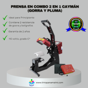 Prensa-en-combo-2-en-1-Cayman-gorra-y-pluma