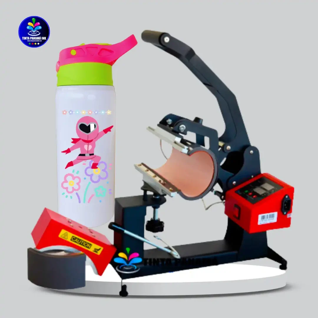 Prensa para sublimar botellas de 750 ml