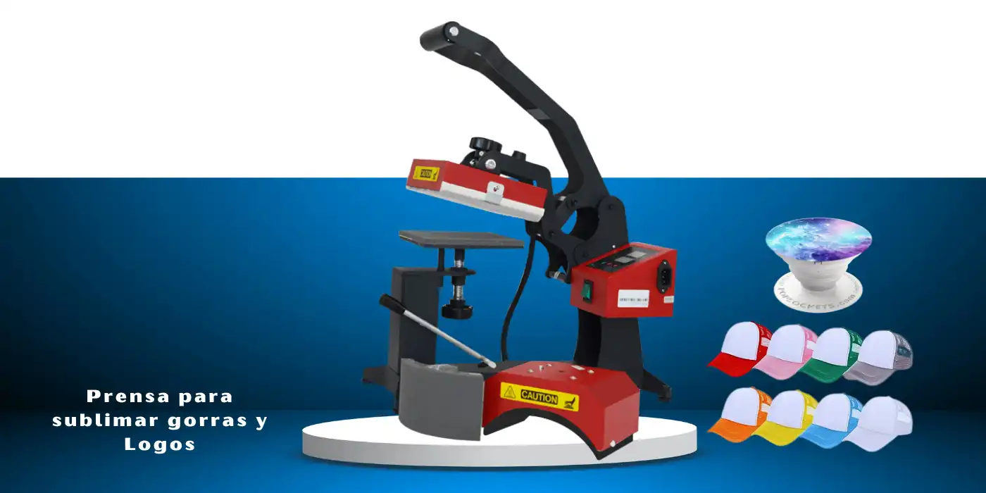 a para sublimar pgorras y logos