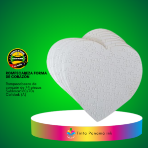 Rompecabezas de Corazón de 74 Piezas