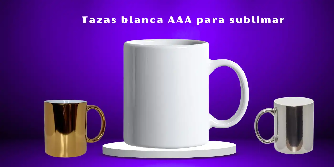 Tazas planca para sublimar AAA