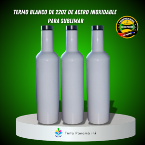 Termo doble pared blanco de 22oz