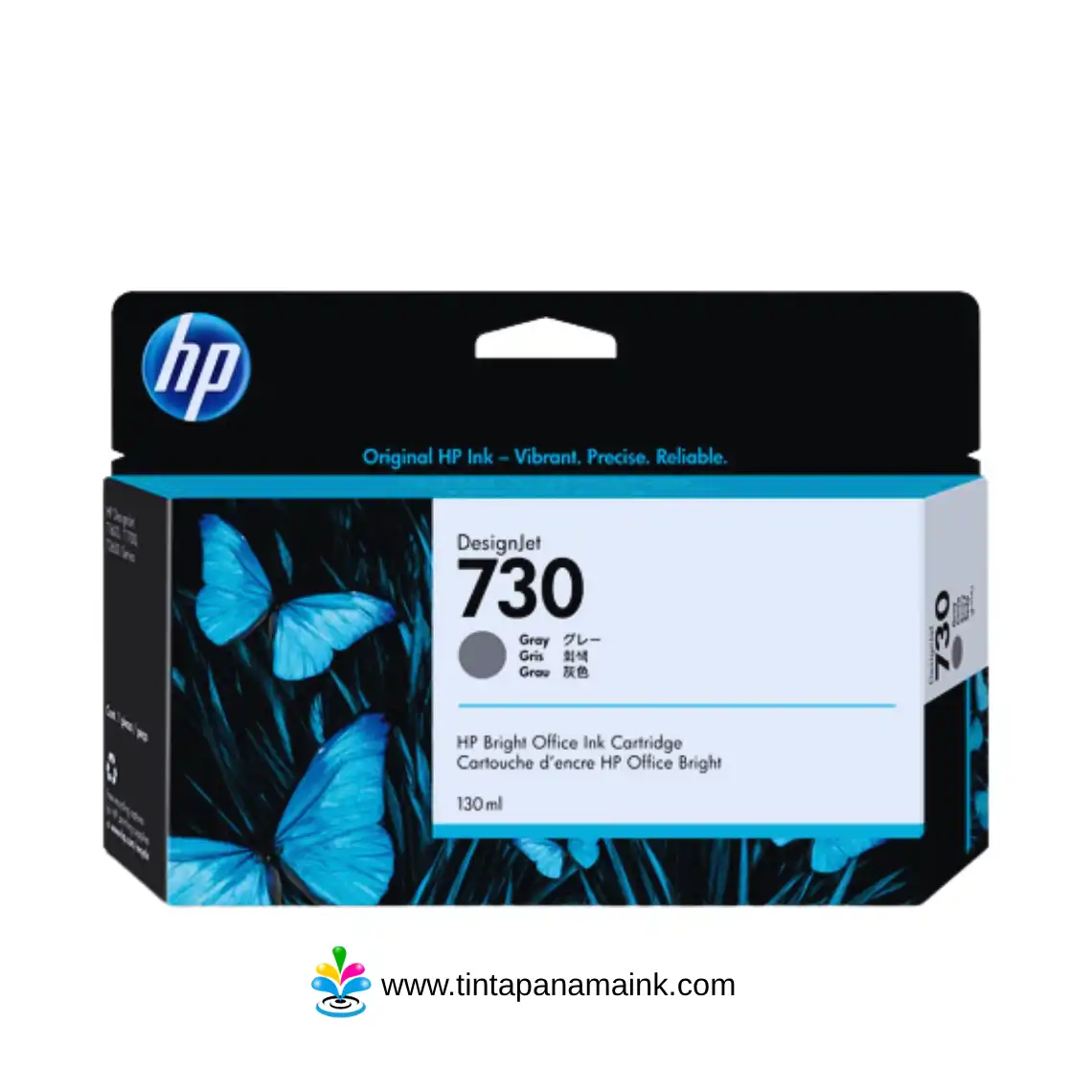Tinta HP 730 Gris 130 ml