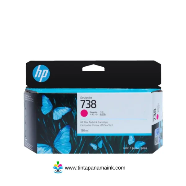 Tinta HP 738 Magenta