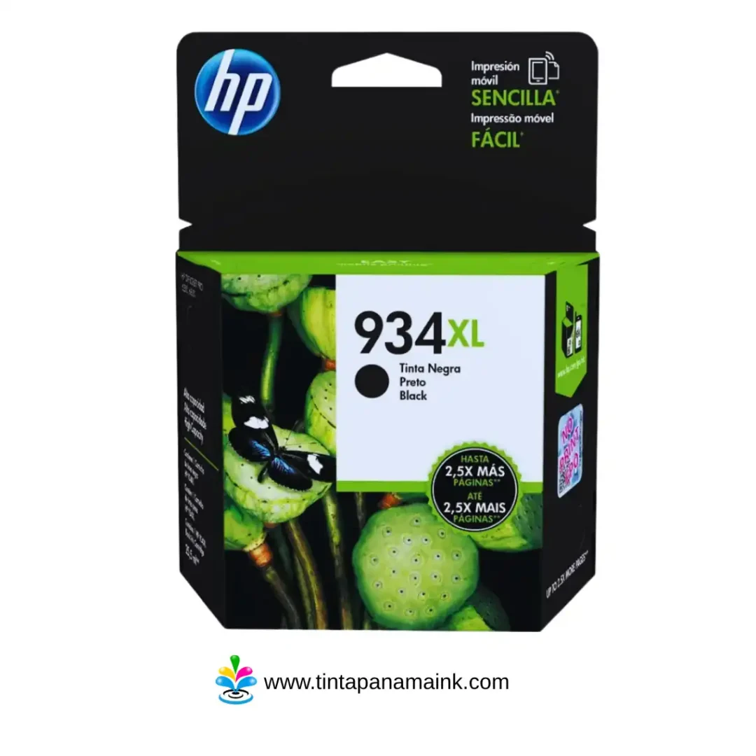 Tinta HP 934 XL Negro