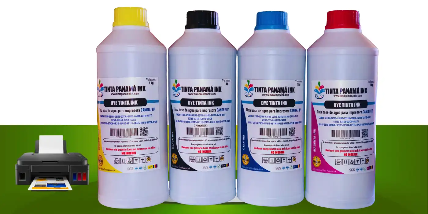 Tintas compatibles para impresoras Canon