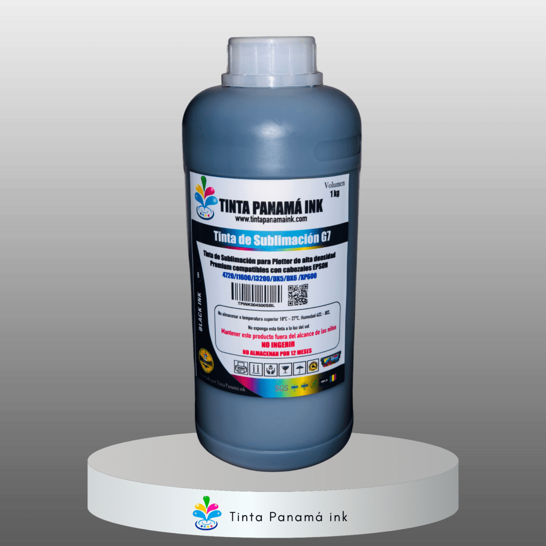 Litro de Tinta de Sublimacion Black 1000 ml