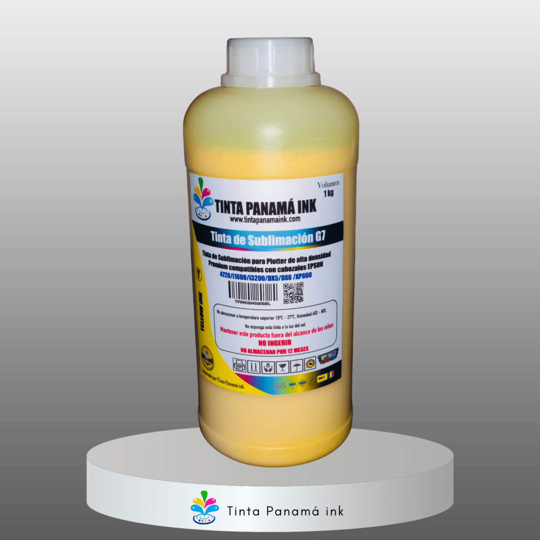 Litro de Tinta de Sublimacion Yellow 1000 ml