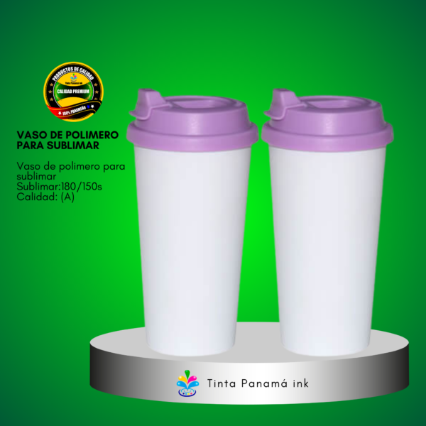 Vasos de Polímero Para Sublimar 17oz Conica
