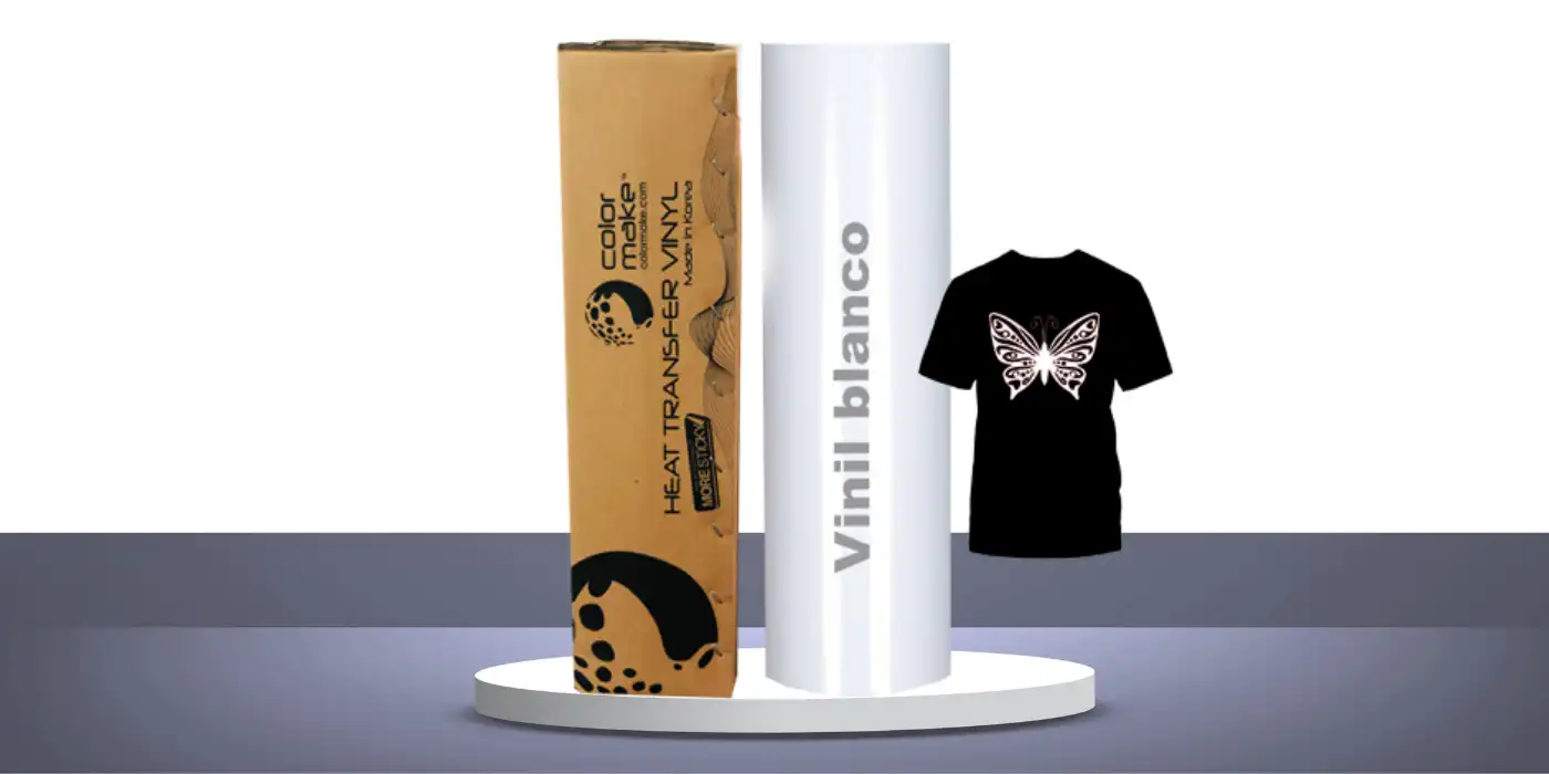 Vinil textil blanco termico