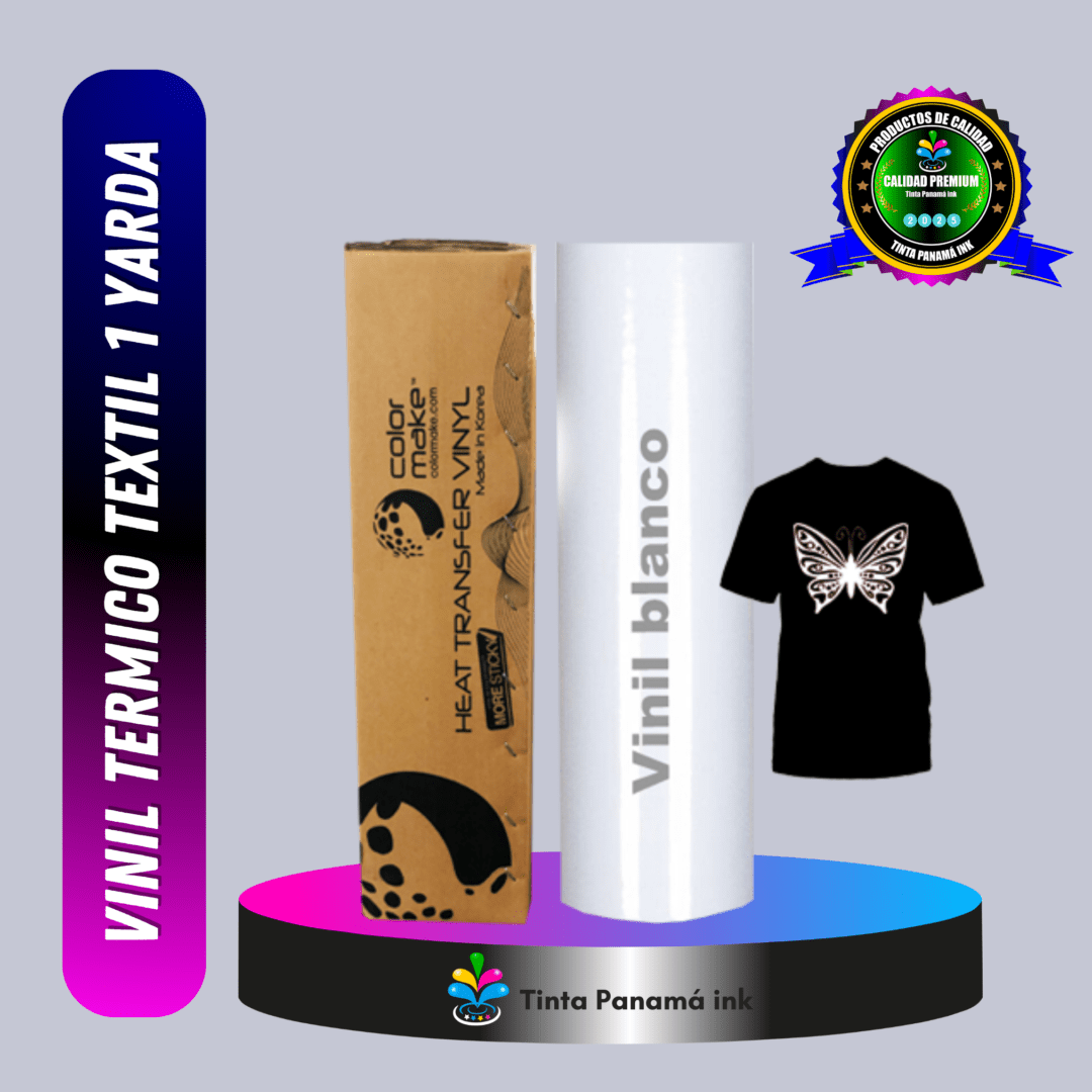 Vinil (PU)Textil Térmico Blanco 100cm