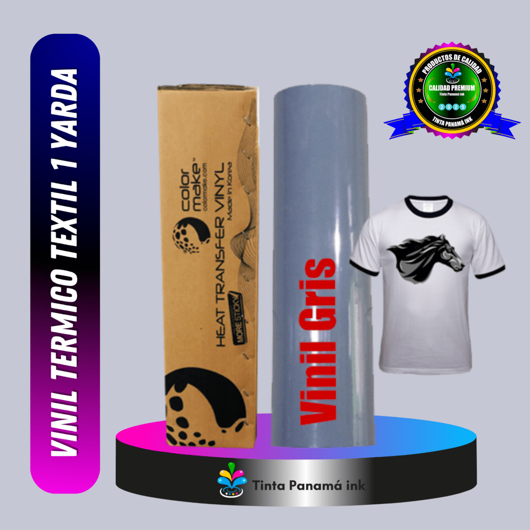 Vinil (PU)Textil Térmico Gris 100cm