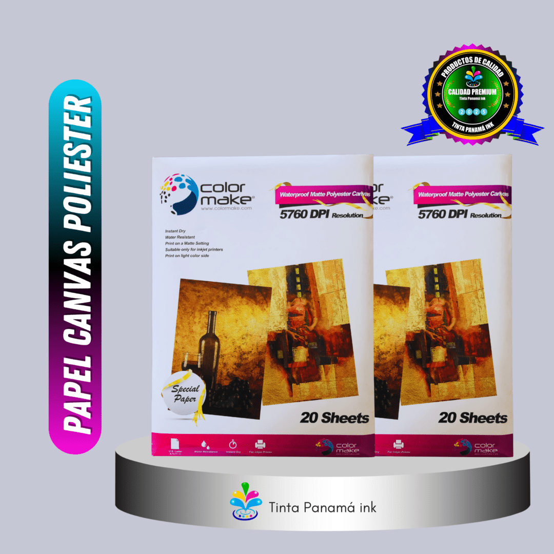 Waterproof Matte Polyester Canvas