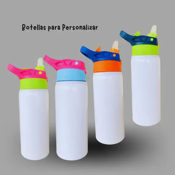 botellas para sublimar de niños