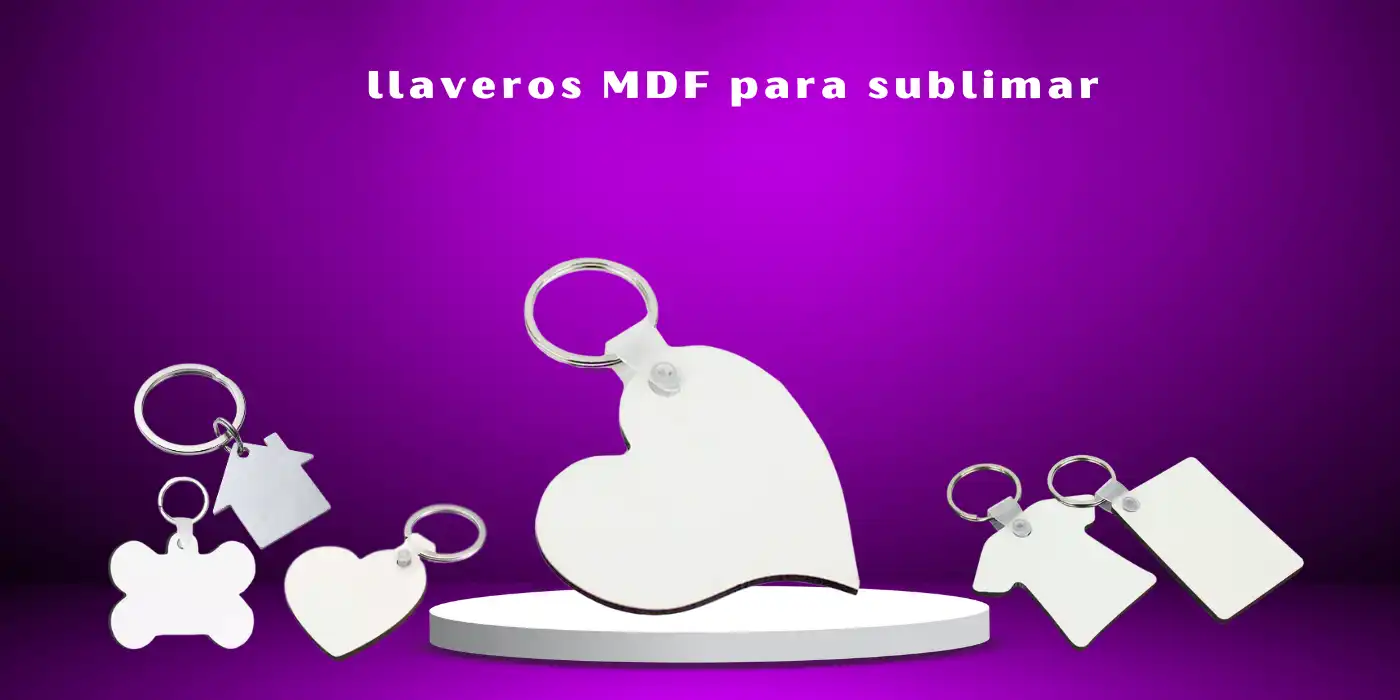 LLaveros MDF para sublimar