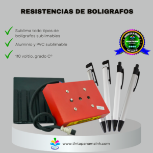 Resistencias para sublimar Bolígrafo